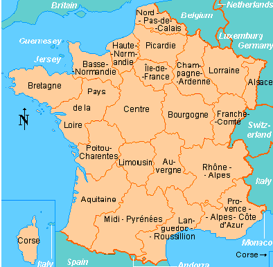 French History Outline Maps Of France