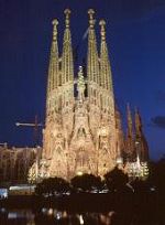 Basilica of La Sagrada Famila, Barcelona Spain